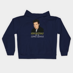 Norm Macdonald Is A Comic Genius Kids Hoodie